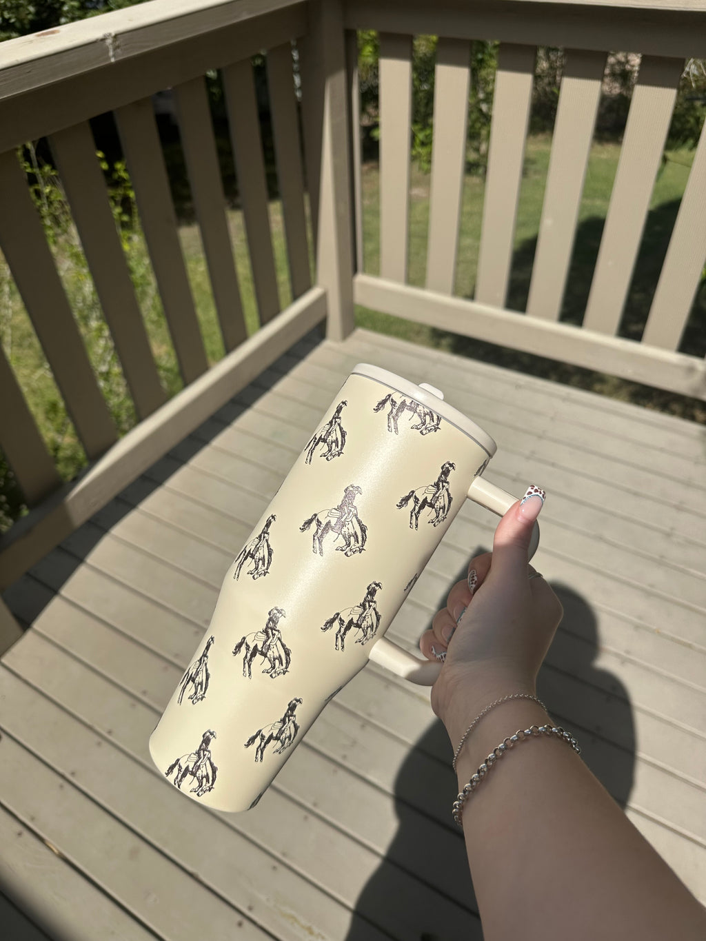 40oz Buckin' Bronco Tumbler