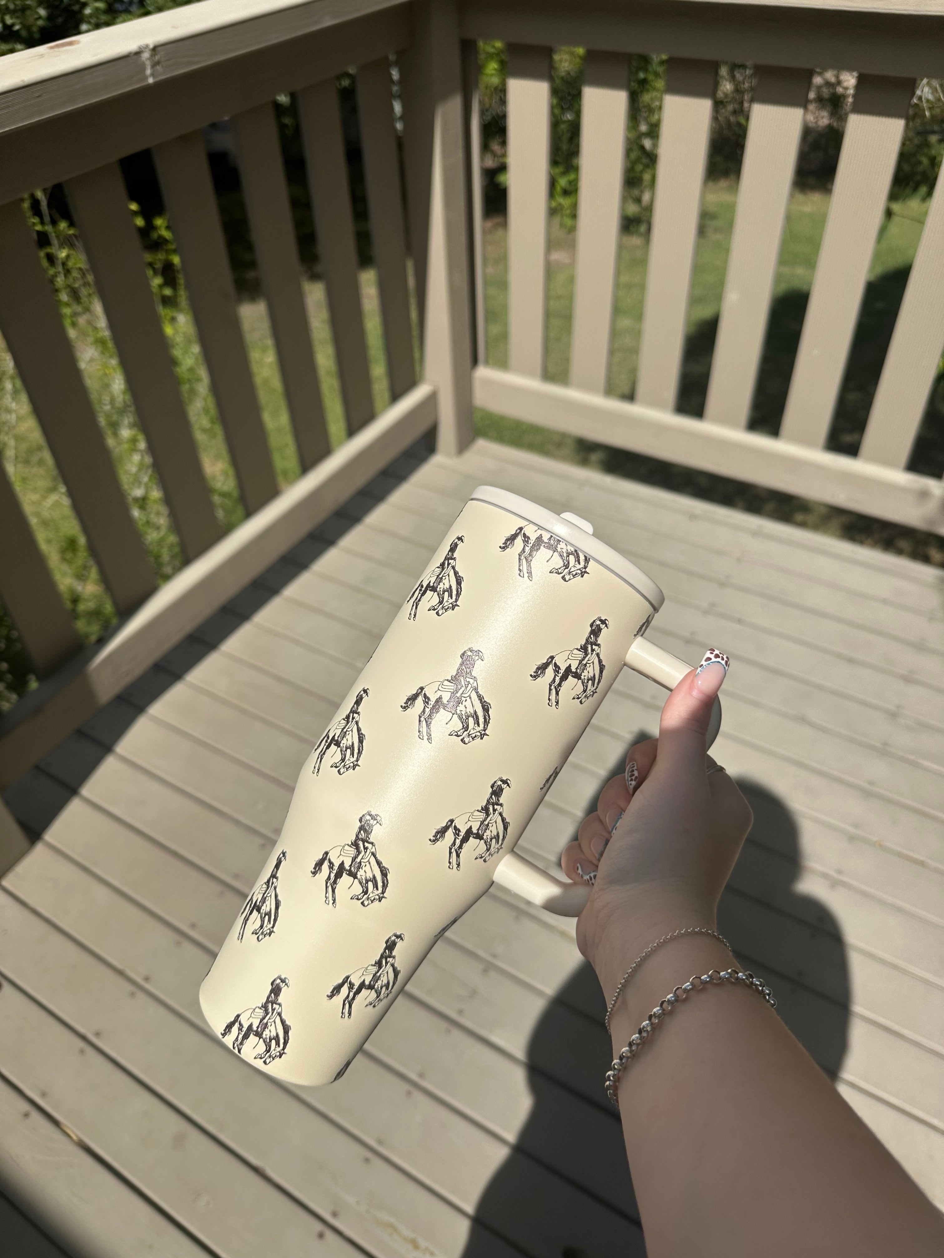40oz Buckin' Bronco Tumbler